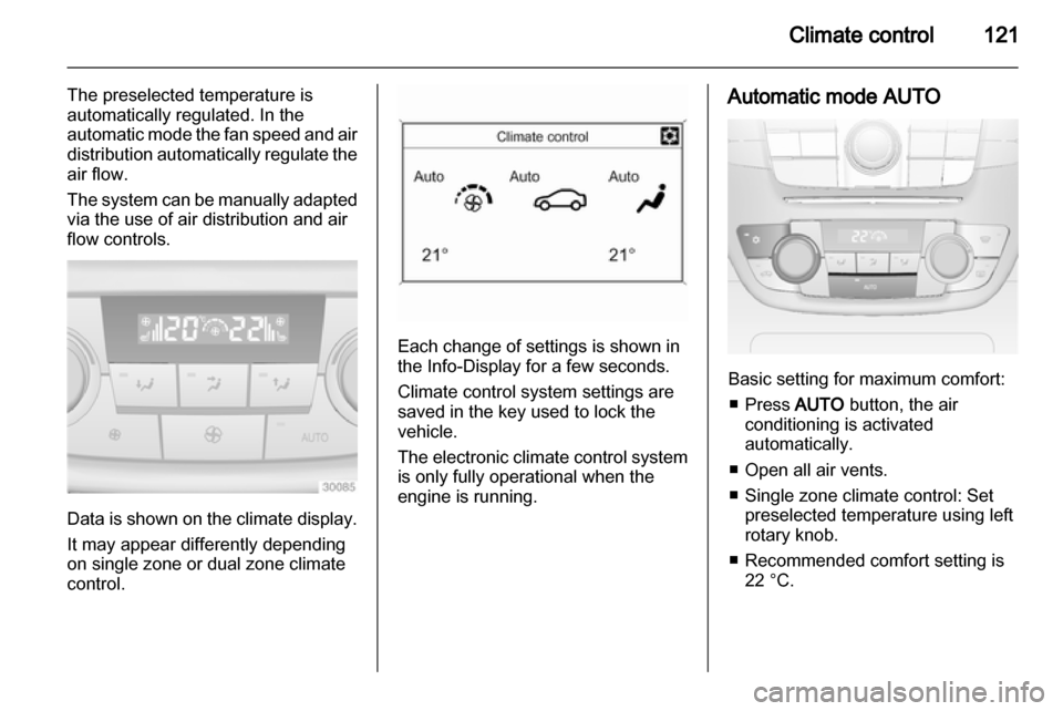 VAUXHALL INSIGNIA 2012  Owners Manual 