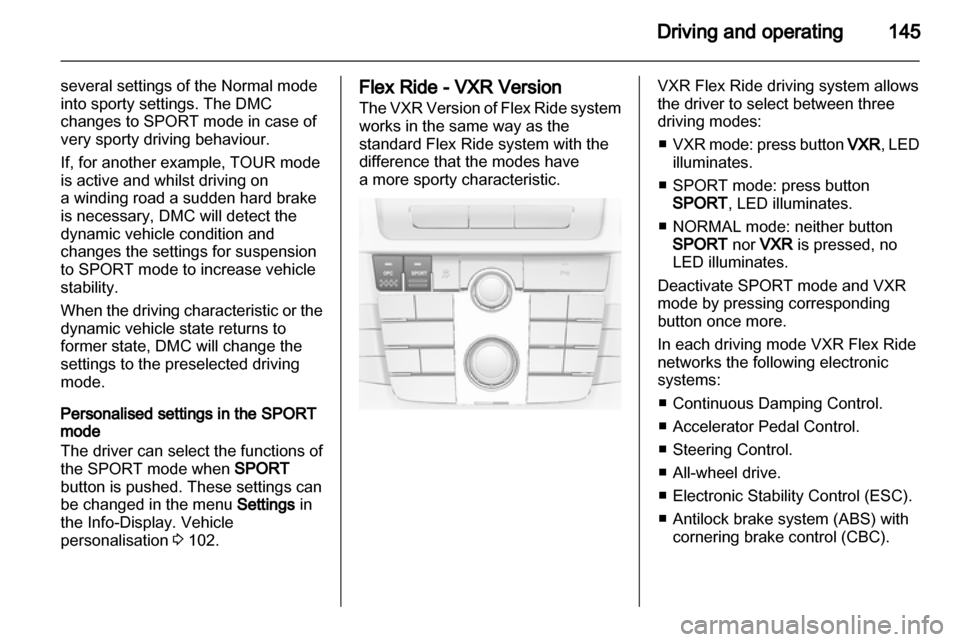 VAUXHALL INSIGNIA 2012  Owners Manual 