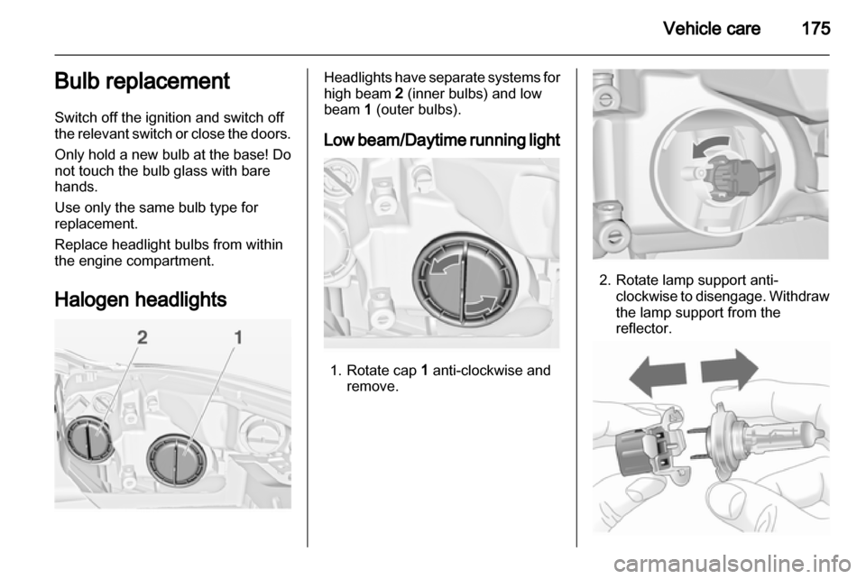 VAUXHALL INSIGNIA 2012  Owners Manual 