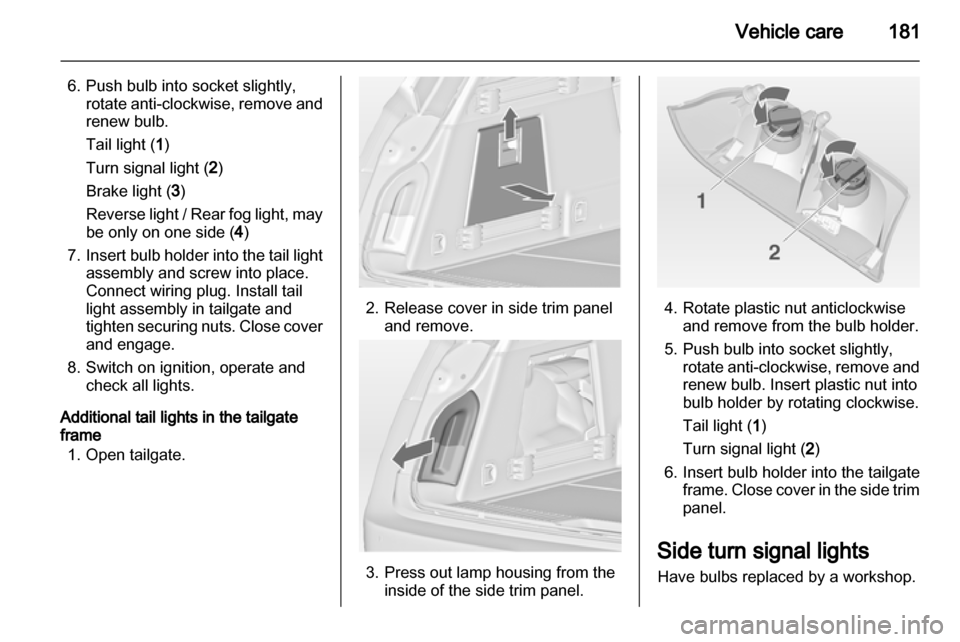 VAUXHALL INSIGNIA 2012  Owners Manual 