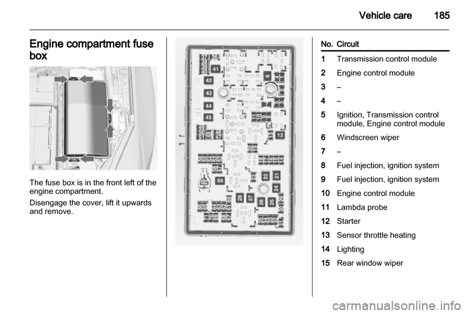 VAUXHALL INSIGNIA 2012  Owners Manual 