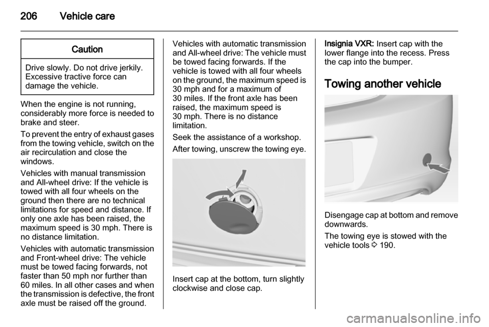 VAUXHALL INSIGNIA 2012  Owners Manual 