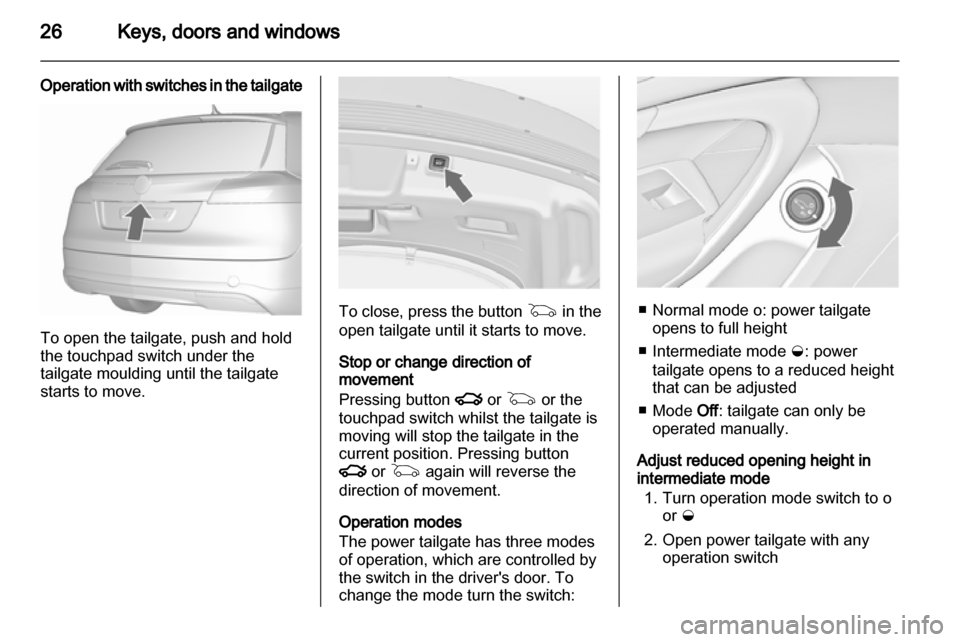 VAUXHALL INSIGNIA 2012  Owners Manual 