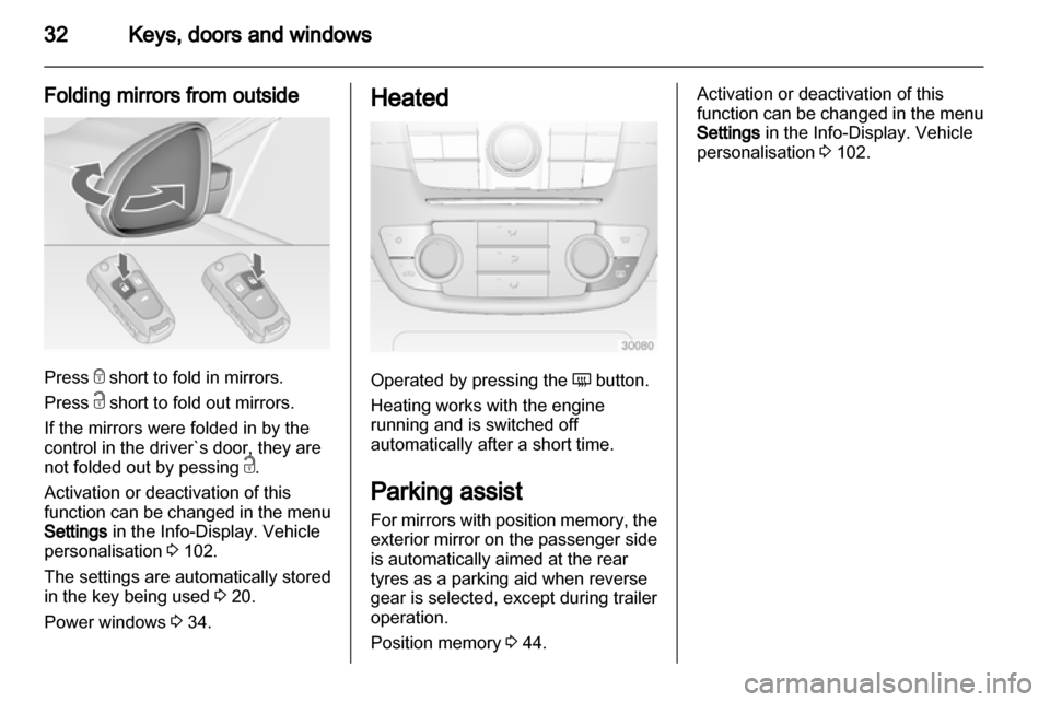 VAUXHALL INSIGNIA 2012  Owners Manual 
