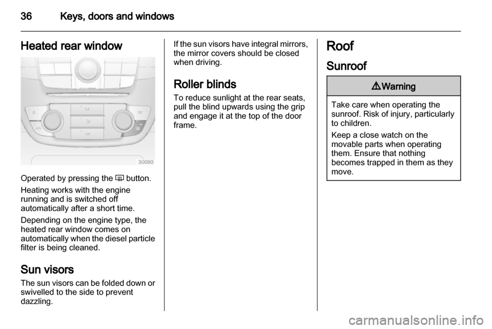 VAUXHALL INSIGNIA 2012  Owners Manual 