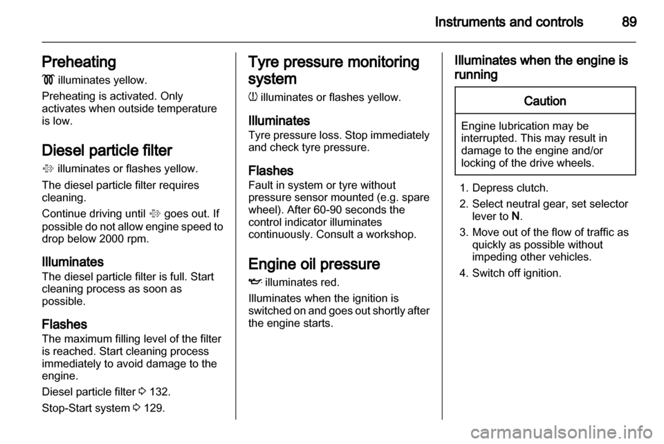 VAUXHALL INSIGNIA 2012  Owners Manual 