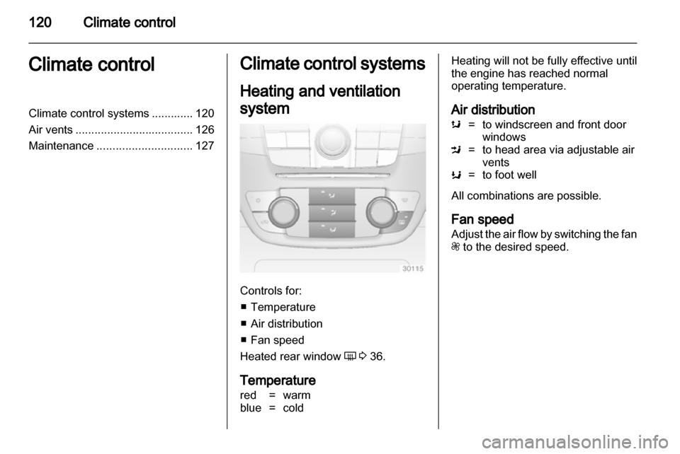 VAUXHALL INSIGNIA 2012.5  Owners Manual 