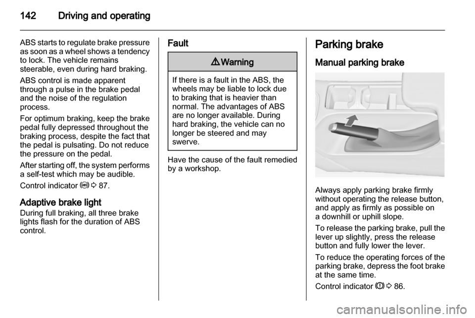 VAUXHALL INSIGNIA 2012.5  Owners Manual 
