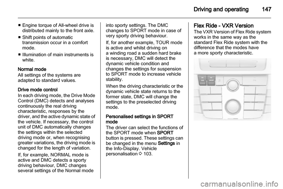 VAUXHALL INSIGNIA 2012.5  Owners Manual 