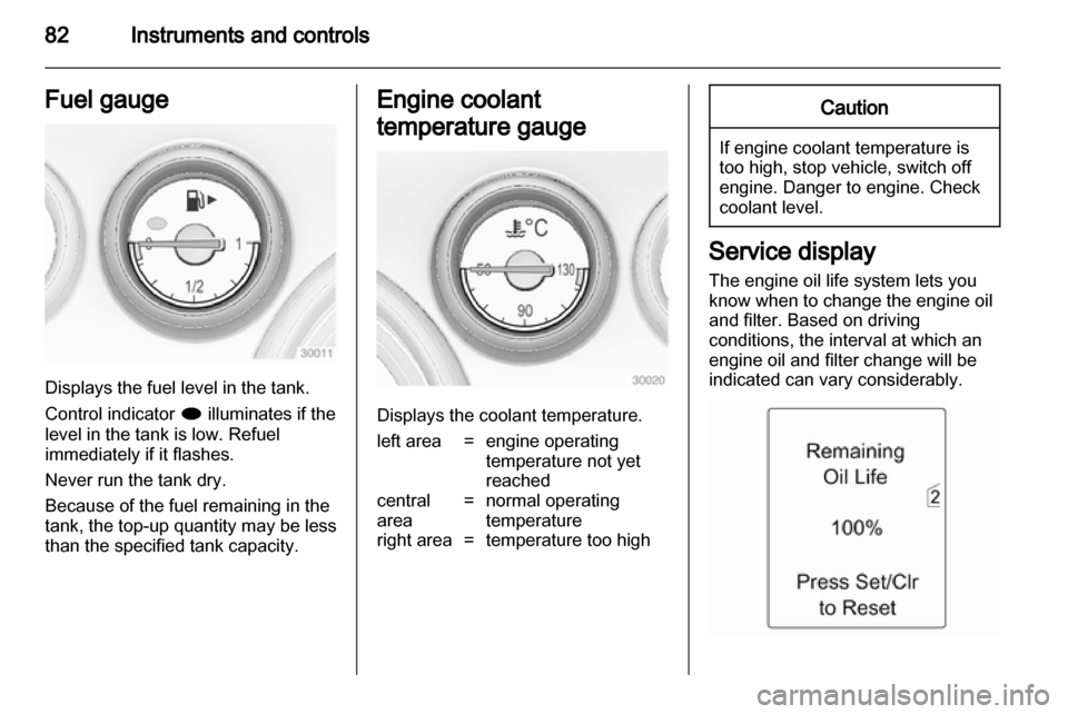 VAUXHALL INSIGNIA 2012.5  Owners Manual 