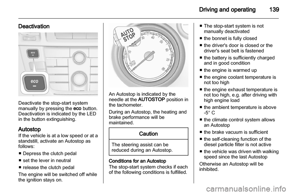 VAUXHALL INSIGNIA 2013  Owners Manual 