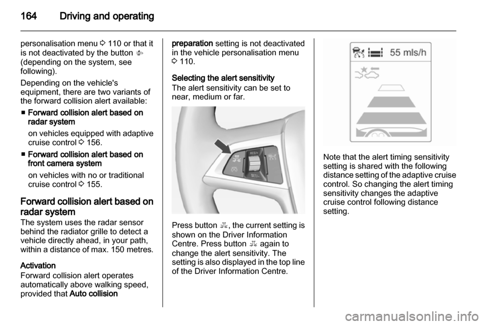 VAUXHALL INSIGNIA 2013  Owners Manual 