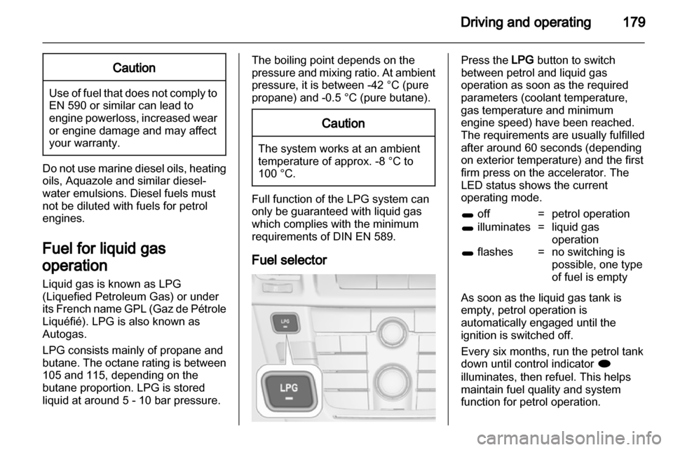 VAUXHALL INSIGNIA 2013  Owners Manual 