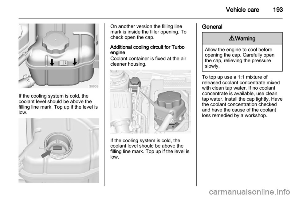 VAUXHALL INSIGNIA 2013  Owners Manual 