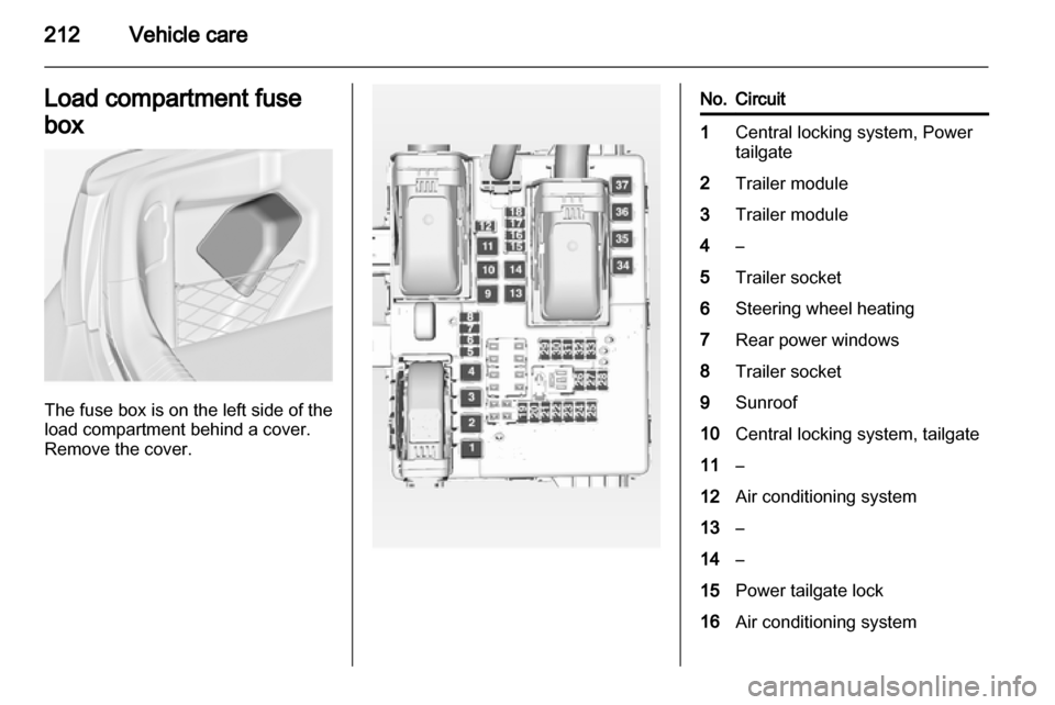 VAUXHALL INSIGNIA 2013  Owners Manual 