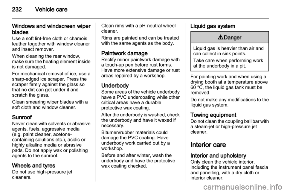 VAUXHALL INSIGNIA 2013  Owners Manual 