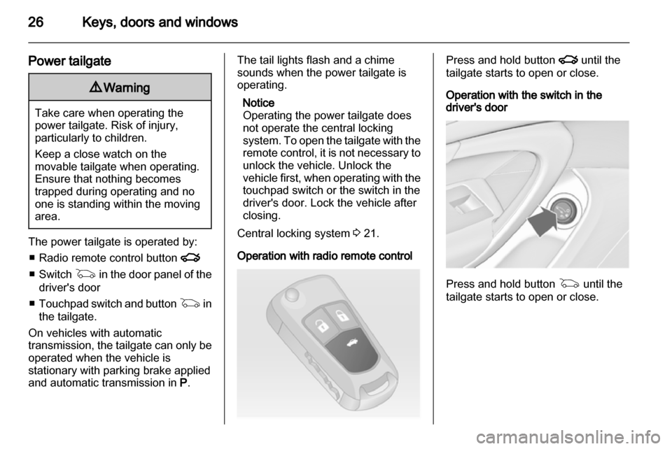 VAUXHALL INSIGNIA 2013  Owners Manual 