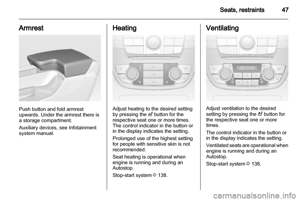 VAUXHALL INSIGNIA 2013  Owners Manual 