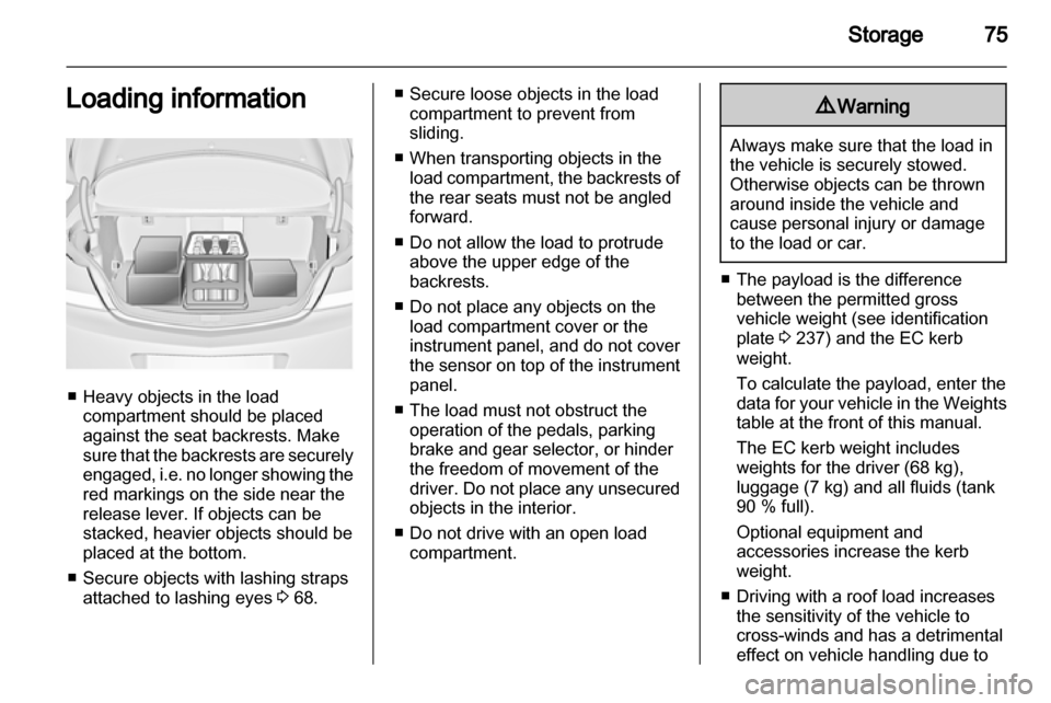 VAUXHALL INSIGNIA 2013  Owners Manual 
