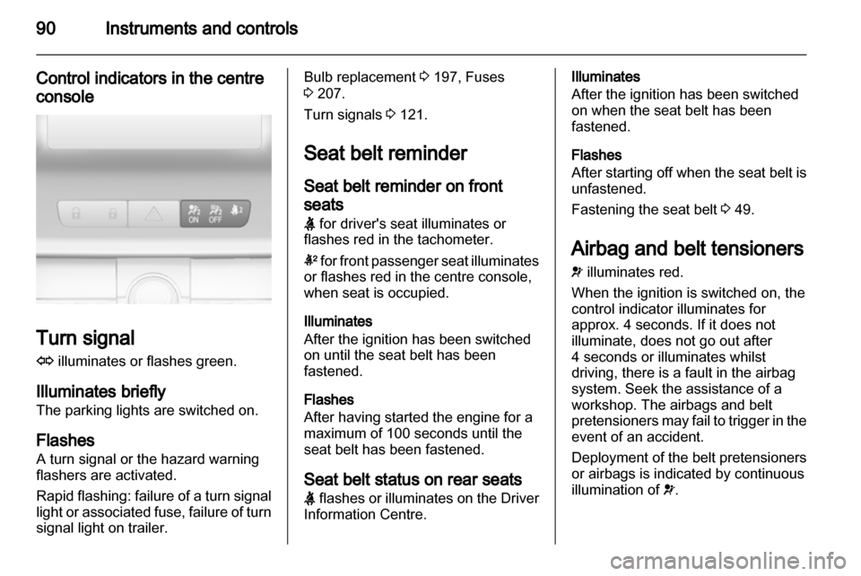 VAUXHALL INSIGNIA 2013  Owners Manual 