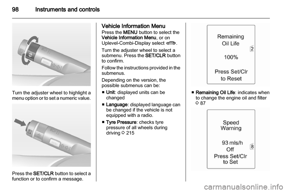 VAUXHALL INSIGNIA 2013  Owners Manual 