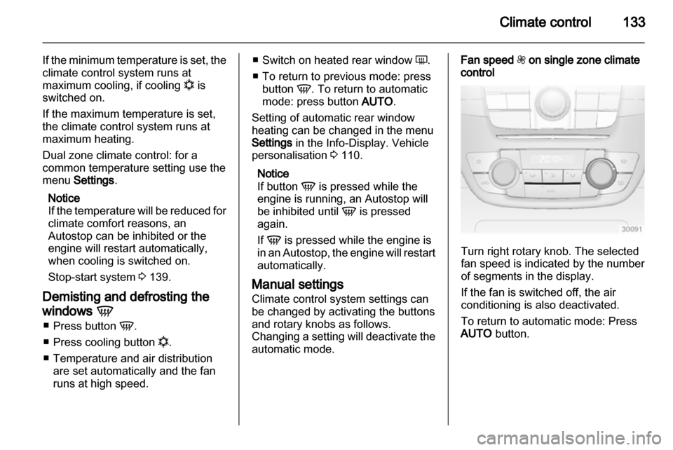 VAUXHALL INSIGNIA 2013.5  Owners Manual 