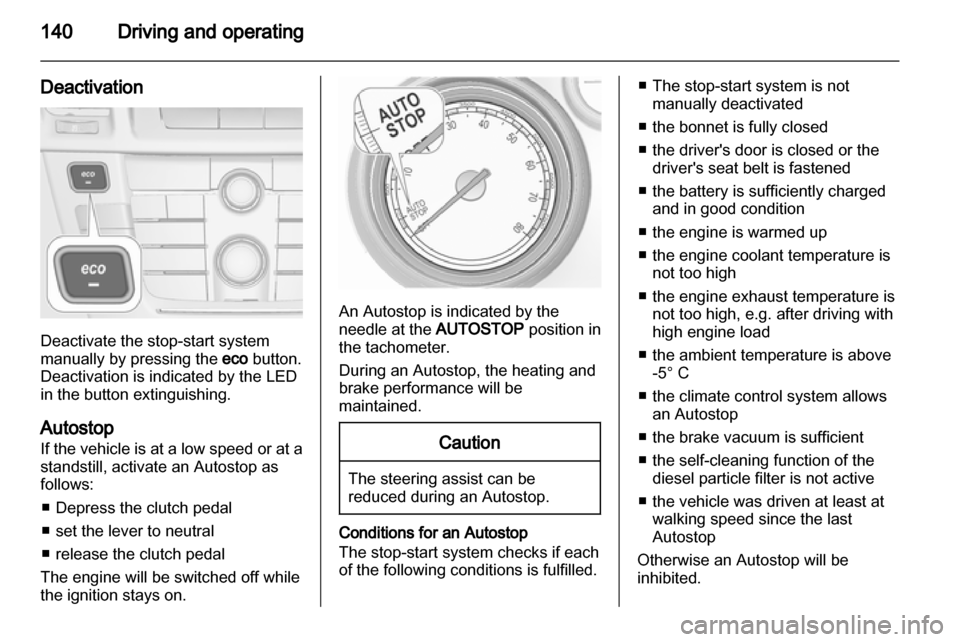 VAUXHALL INSIGNIA 2013.5  Owners Manual 