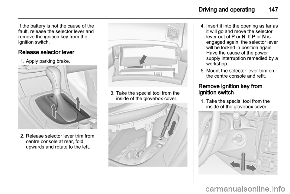 VAUXHALL INSIGNIA 2013.5  Owners Manual 
