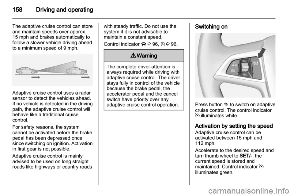 VAUXHALL INSIGNIA 2013.5  Owners Manual 