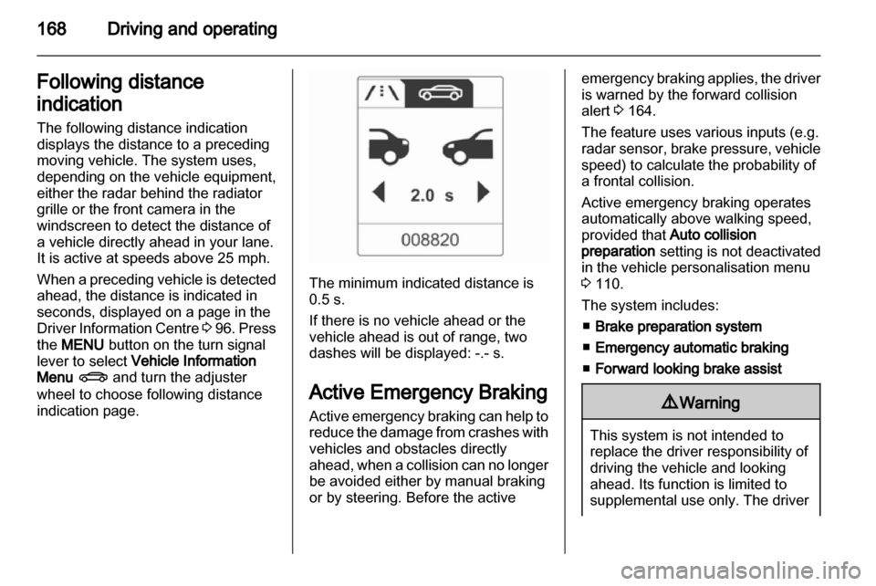 VAUXHALL INSIGNIA 2013.5  Owners Manual 