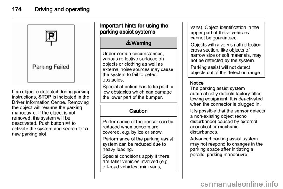 VAUXHALL INSIGNIA 2013.5  Owners Manual 