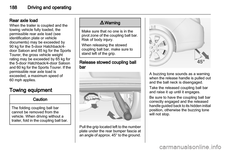 VAUXHALL INSIGNIA 2013.5  Owners Manual 
