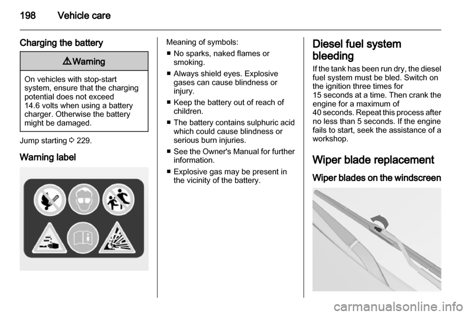VAUXHALL INSIGNIA 2013.5  Owners Manual 