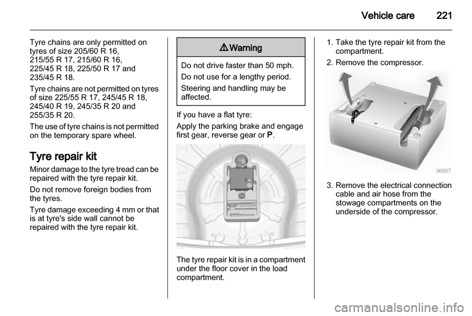 VAUXHALL INSIGNIA 2013.5  Owners Manual 