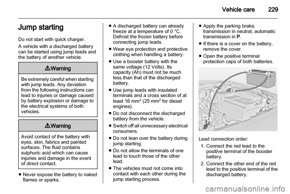 VAUXHALL INSIGNIA 2013.5  Owners Manual 