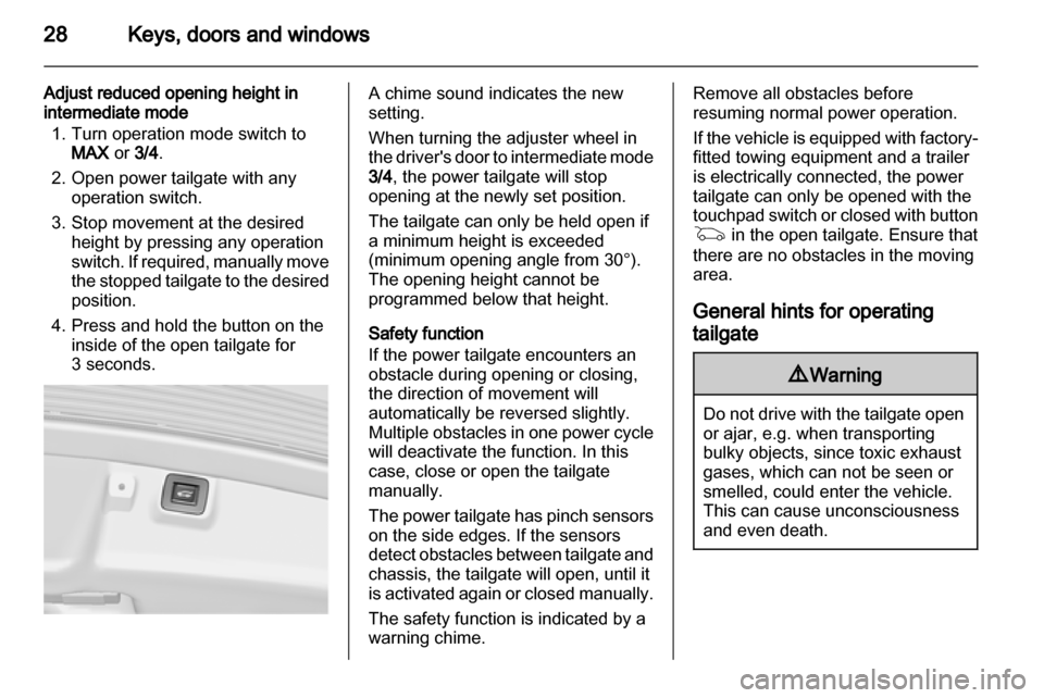 VAUXHALL INSIGNIA 2013.5  Owners Manual 