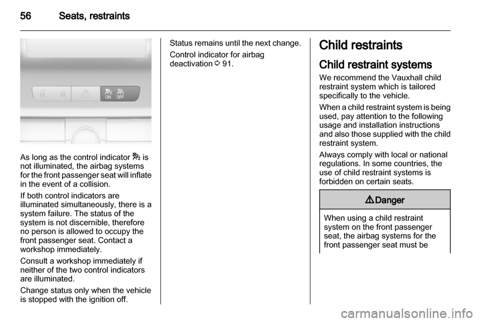 VAUXHALL INSIGNIA 2013.5  Owners Manual 