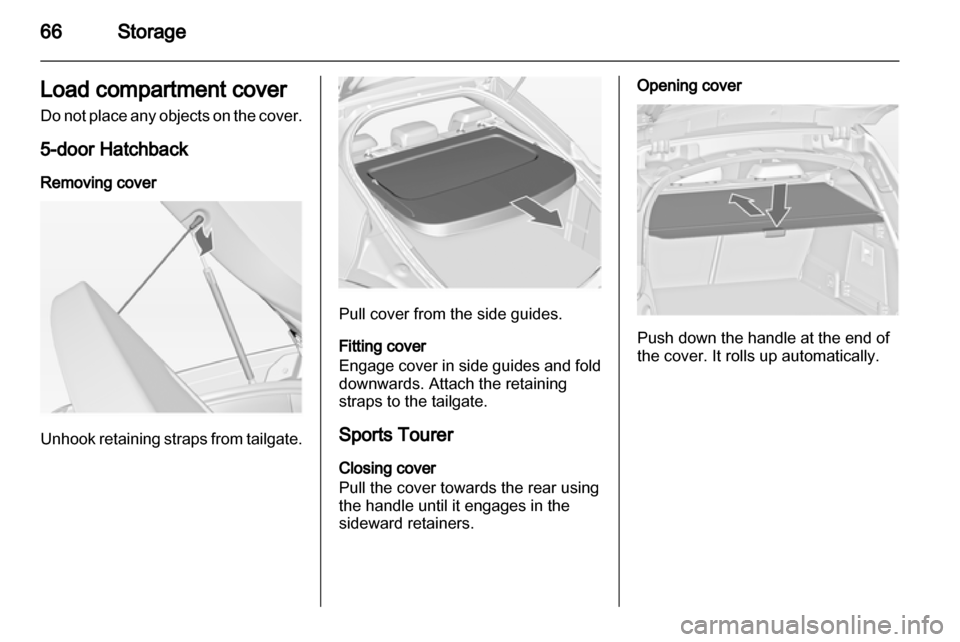 VAUXHALL INSIGNIA 2013.5  Owners Manual 