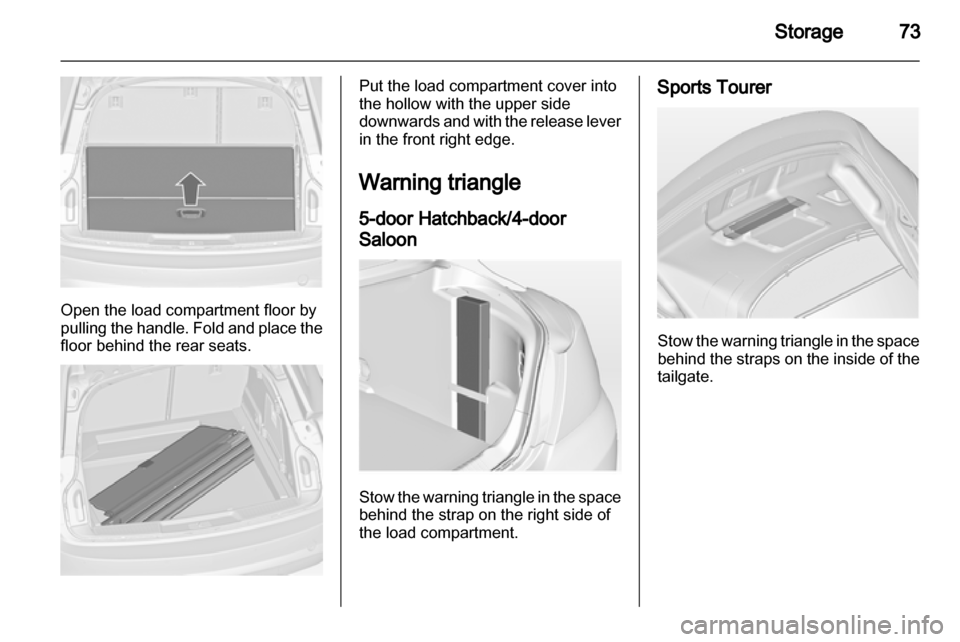 VAUXHALL INSIGNIA 2013.5  Owners Manual 