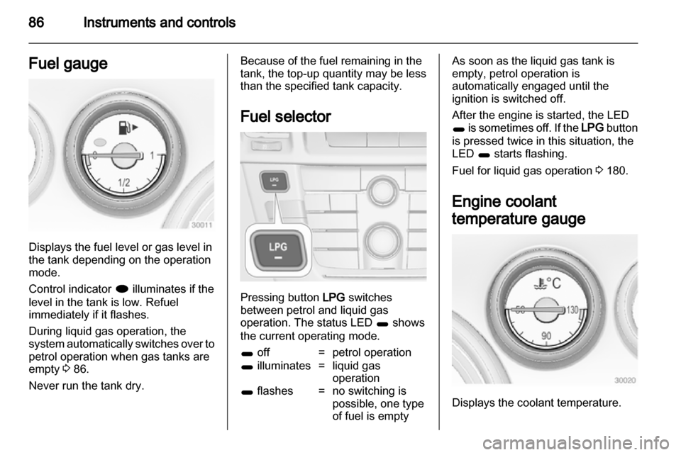 VAUXHALL INSIGNIA 2013.5  Owners Manual 