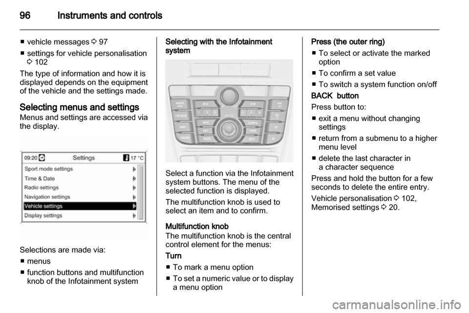 VAUXHALL MERIVA 2010.75  Owners Manual 