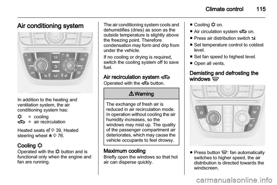 VAUXHALL MERIVA 2011  Owners Manual 