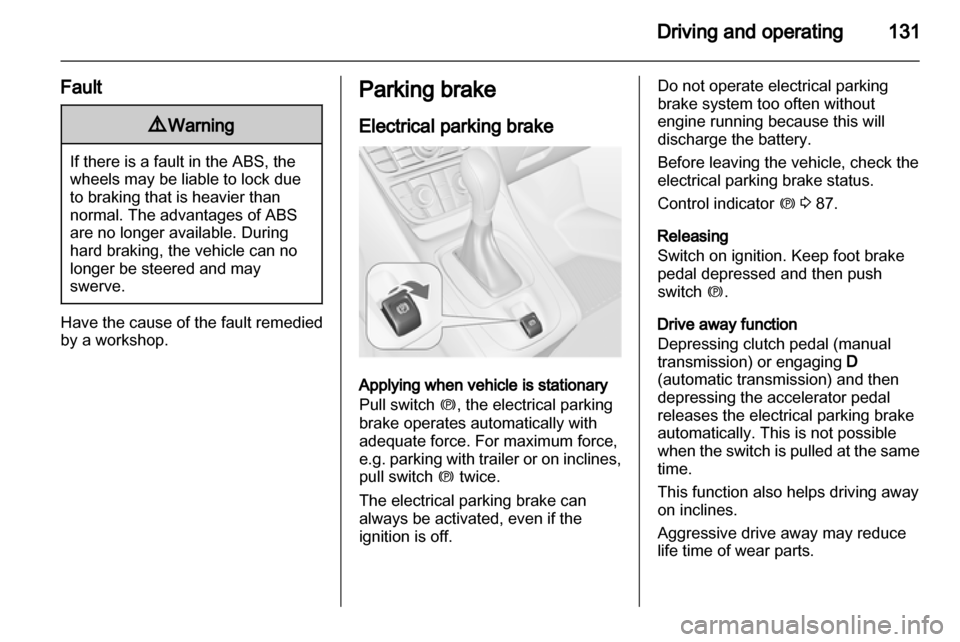 VAUXHALL MERIVA 2011  Owners Manual 