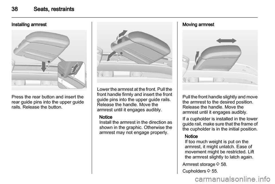 VAUXHALL MERIVA 2011  Owners Manual 