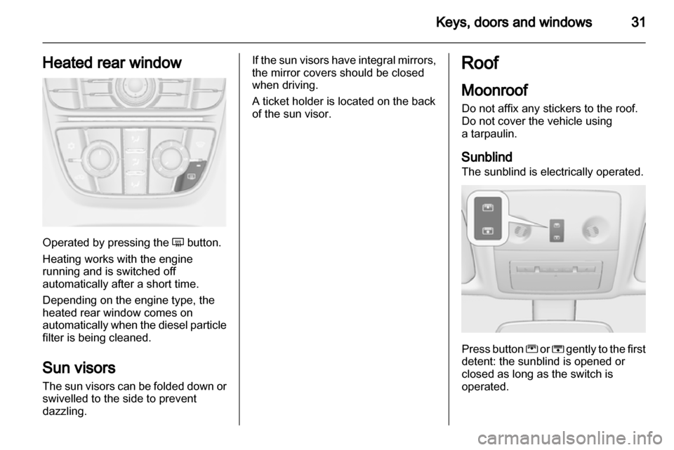 VAUXHALL MERIVA 2011.5  Owners Manual 