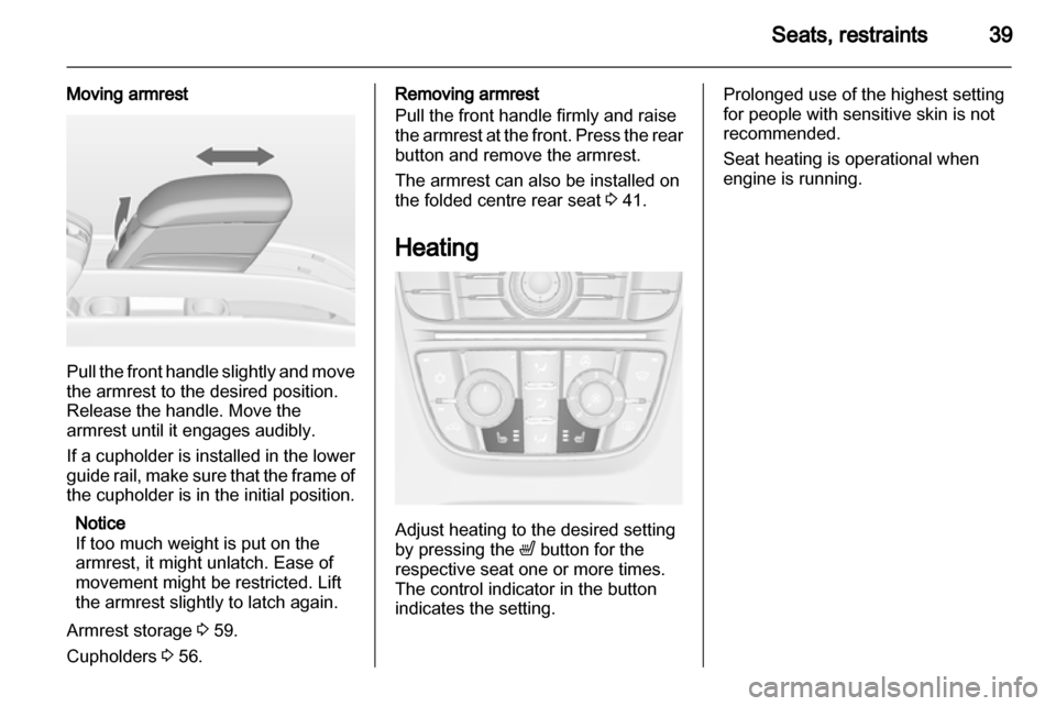 VAUXHALL MERIVA 2011.5  Owners Manual 