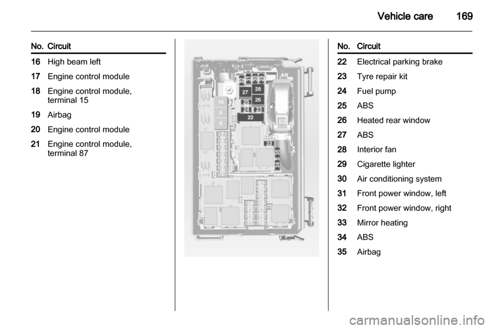 VAUXHALL MERIVA 2012  Owners Manual 