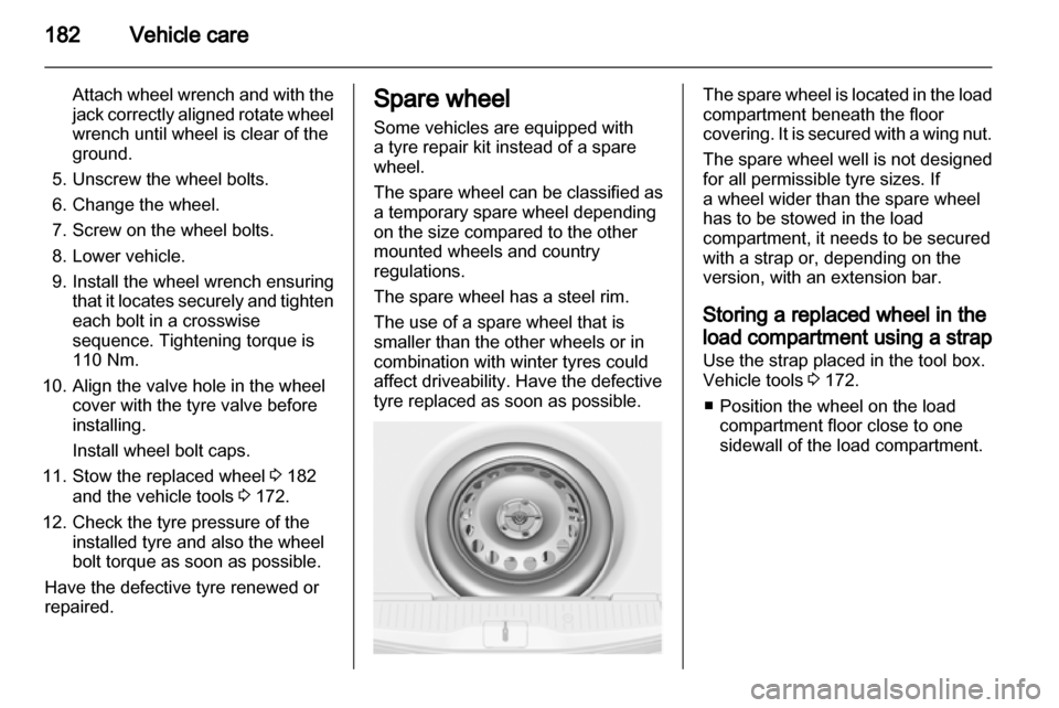 VAUXHALL MERIVA 2012  Owners Manual 