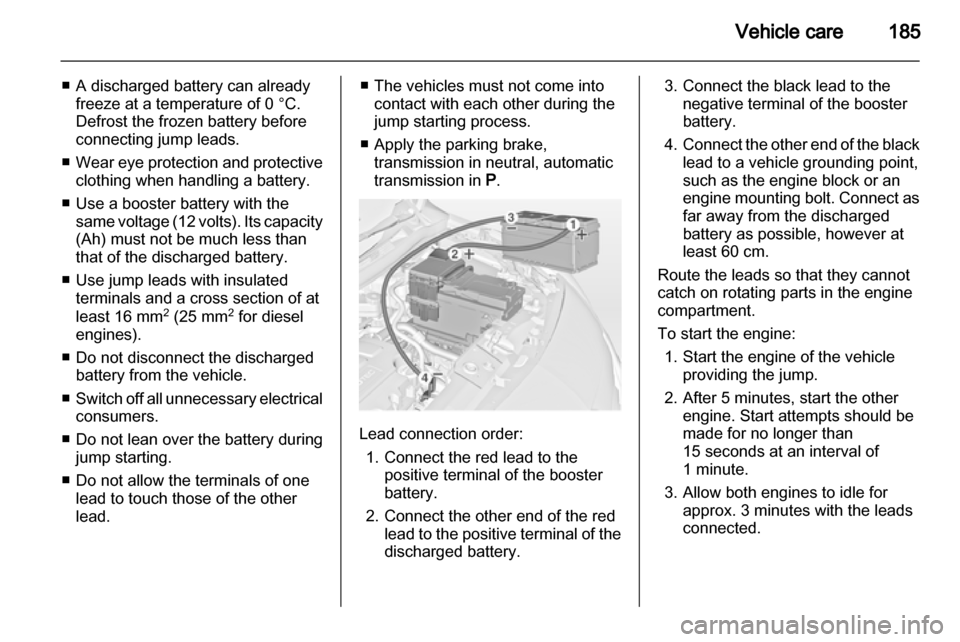 VAUXHALL MERIVA 2012  Owners Manual 