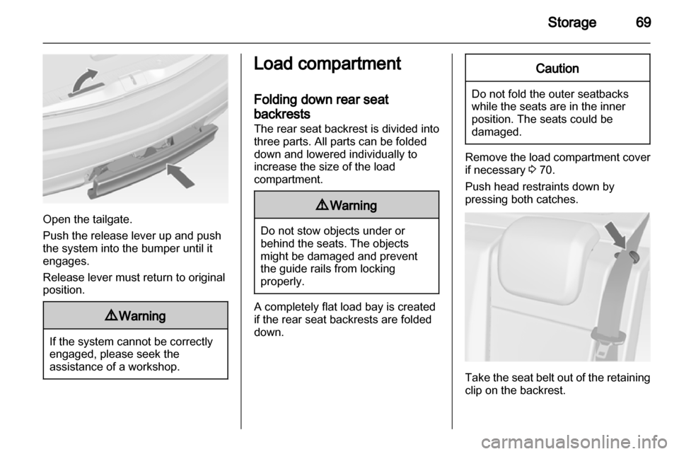 VAUXHALL MERIVA 2012  Owners Manual 